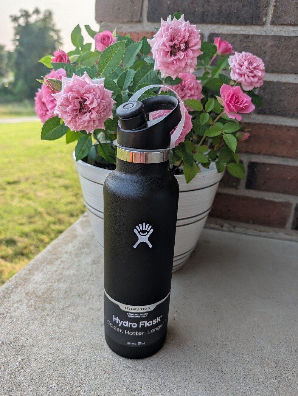 🖤NWT Hydro Flask Standard Mouth Sport Cap Stainless Steel Insulated Thermos
